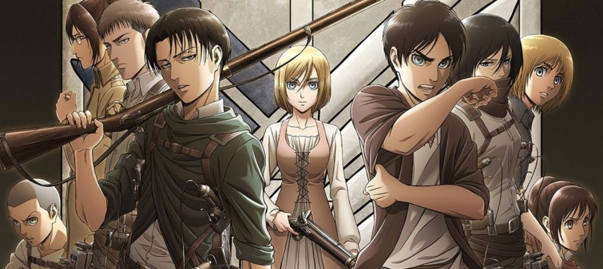 Quadro Shingeki no kyojin Temporada 2