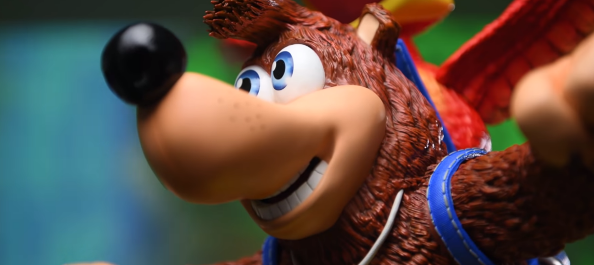 Banjo-Kazooie ganha miniatura em homenagem a seu aniversário de 20 anos!