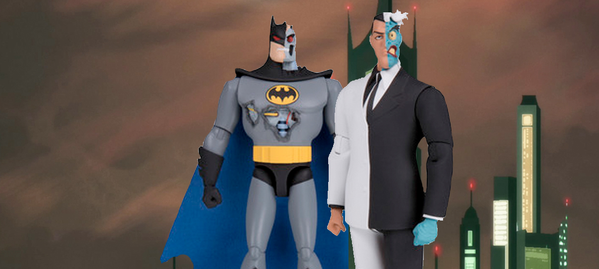 Batman: A Série Animada | DC anuncia action-figures de Duas-Caras e HARDAC