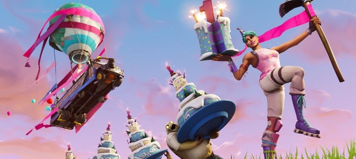 Para comemorar seu aniversário, Fortnite lança desafio com dança para os jogadores!