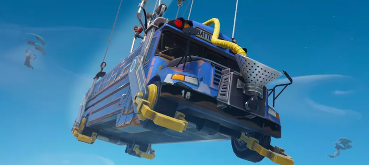 Jogadores de Fortnite criam petição para poderem agradecer motorista do ônibus voador