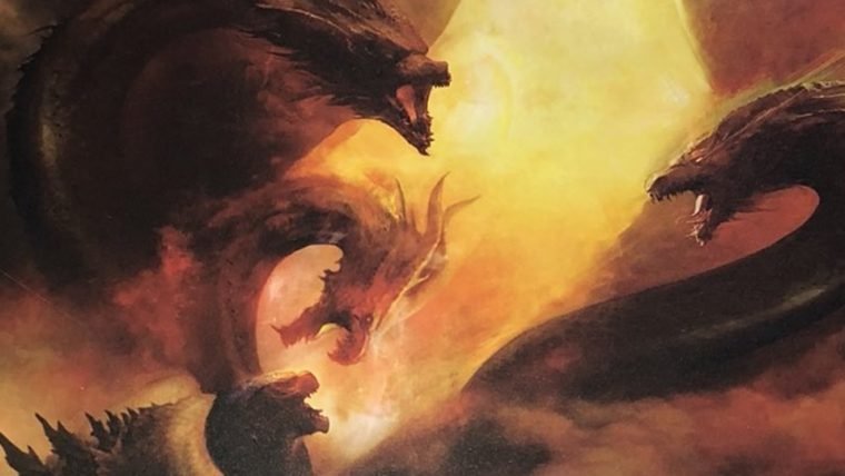 Godzilla enfrenta King Ghidorah em pôster exclusivo da SDCC