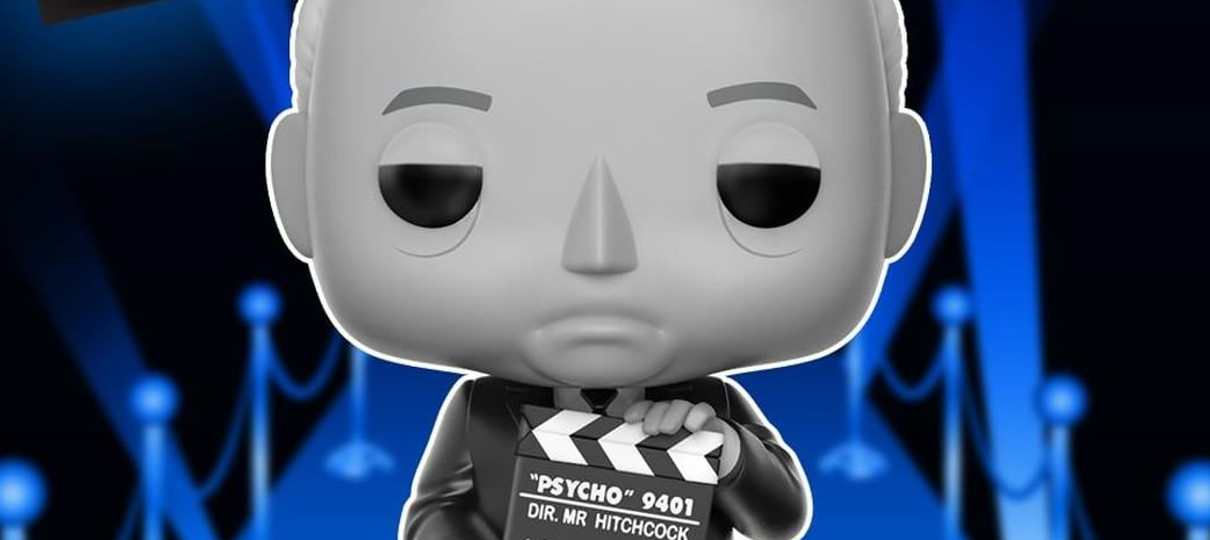 Alfred Hitchcook, o Mestre do Suspense, vai ganhar um Funko Pop para chamar de seu