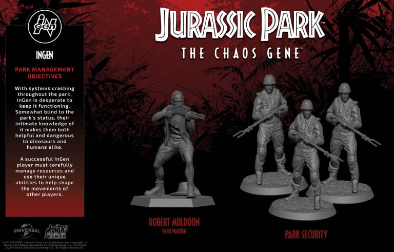 Jurassic Park  T-Rex e Velociraptors ganham miniaturas para o jogo de  tabuleiro - NerdBunker