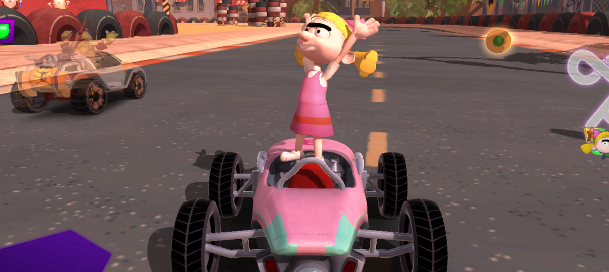 Novo jogo ao estilo de Mario Kart reúne personagens da Nickelodeon!