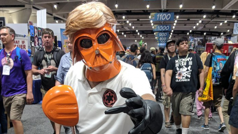 Mark Hamill mentiu sobre estar de cosplay de Darth Vader Trump para ir à SDCC