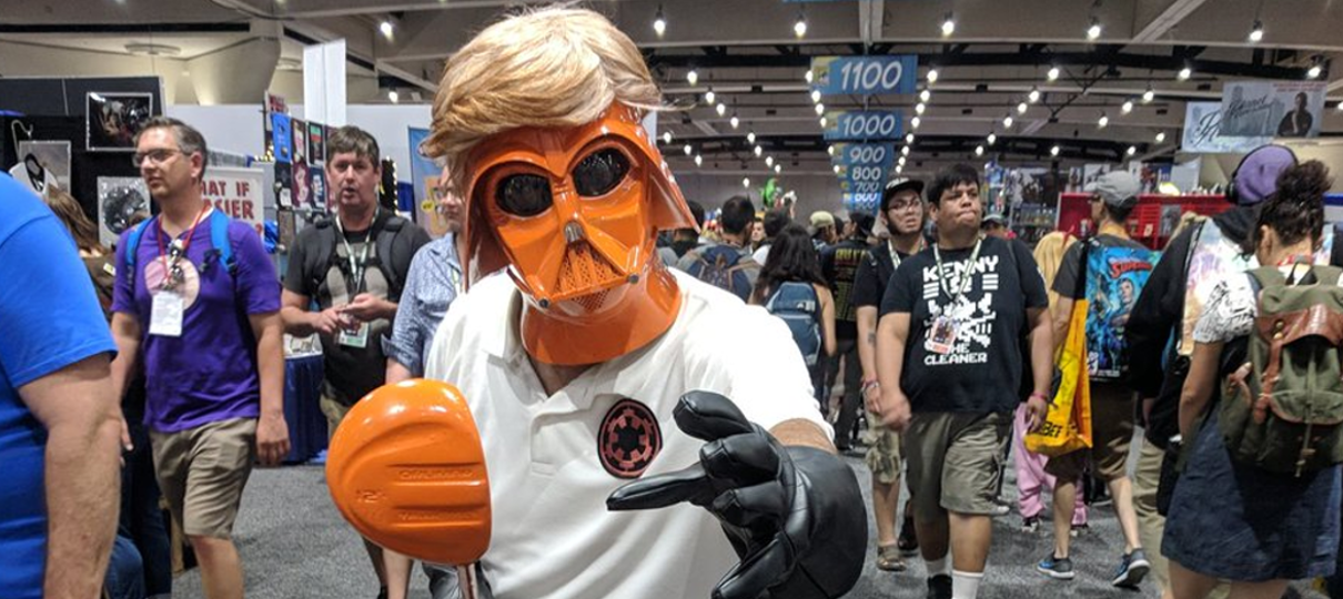 Mark Hamill mentiu sobre estar de cosplay de Darth Vader Trump para ir à SDCC
