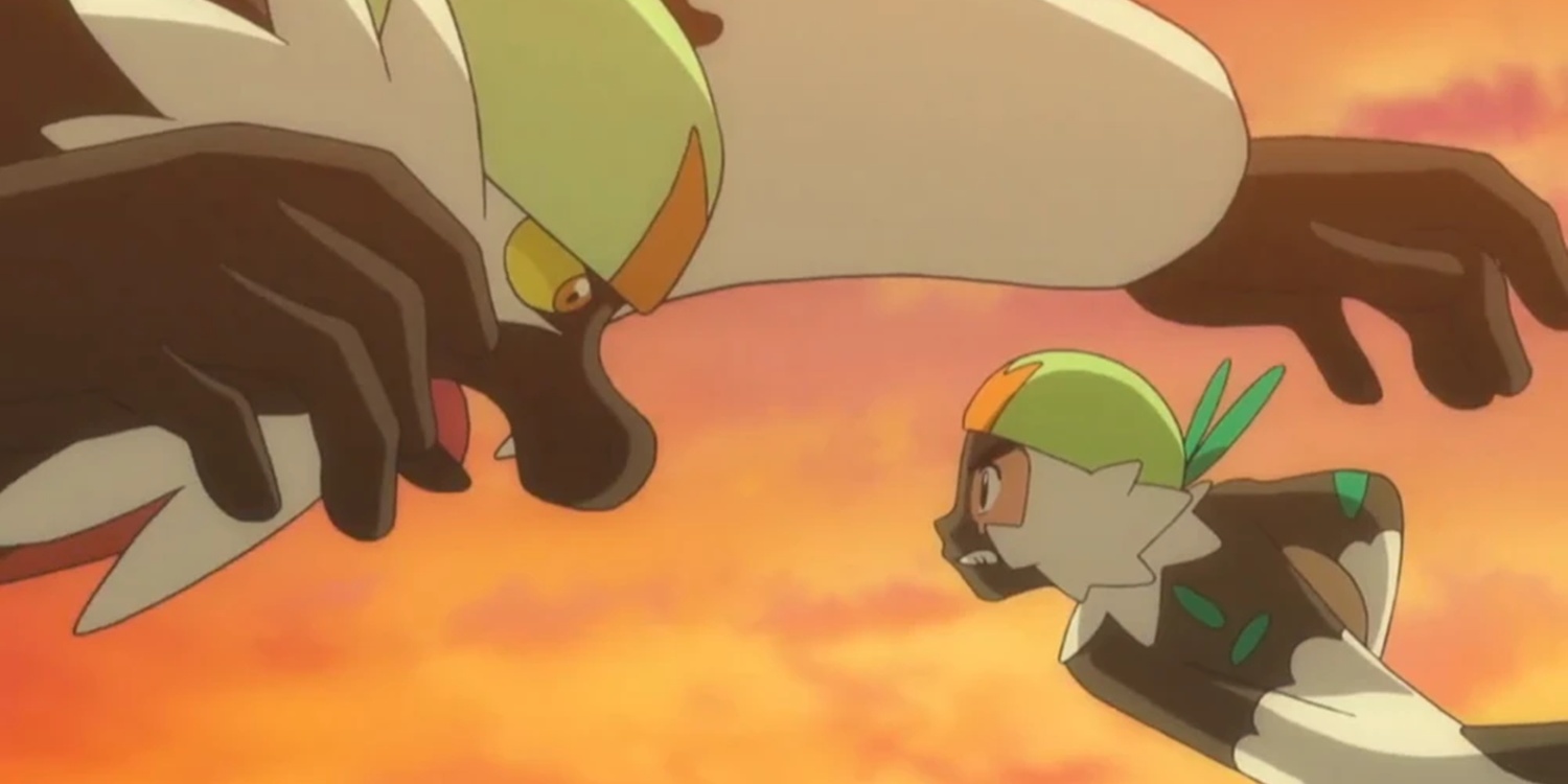 Cena do anime de Pokémon