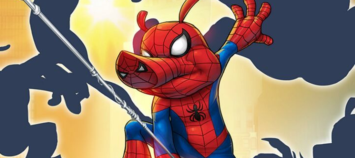 Porco-Aranha estará em Homem-Aranha no Aranhaverso