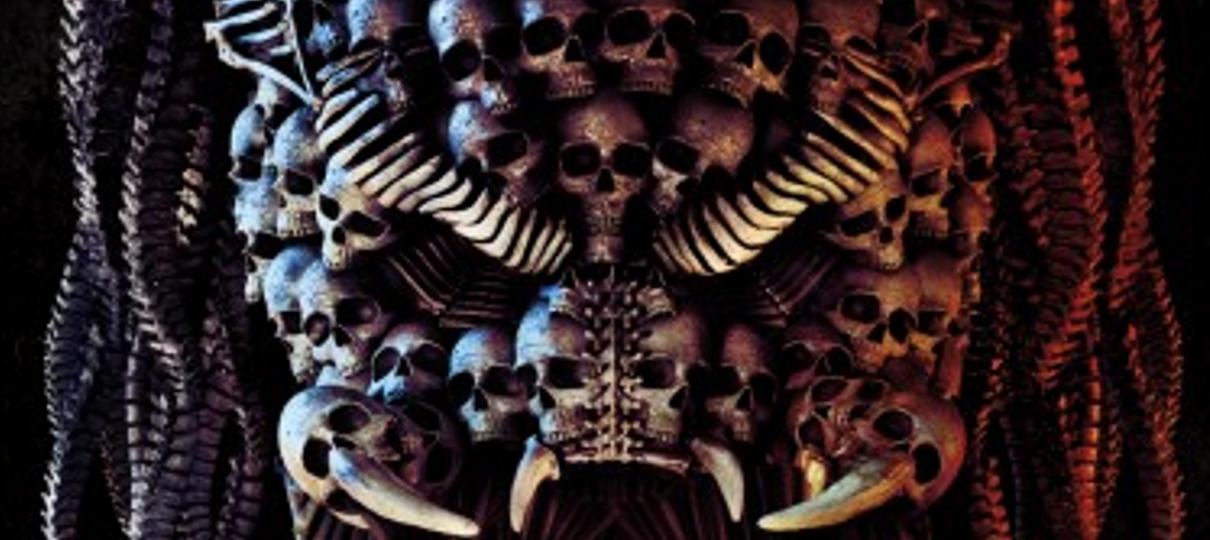 Novo pôster desenha o Predador usando crânios