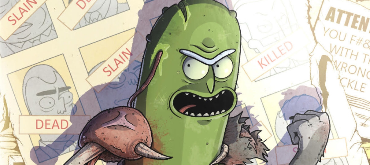 Rick and Morty | Capa de HQ zoa clássico dos X-Men