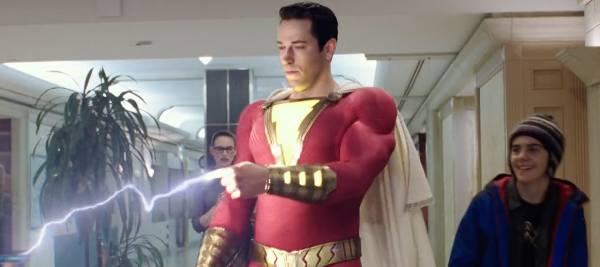 Shazam! solta raios em imagem de contagem regressiva para lançamento do filme