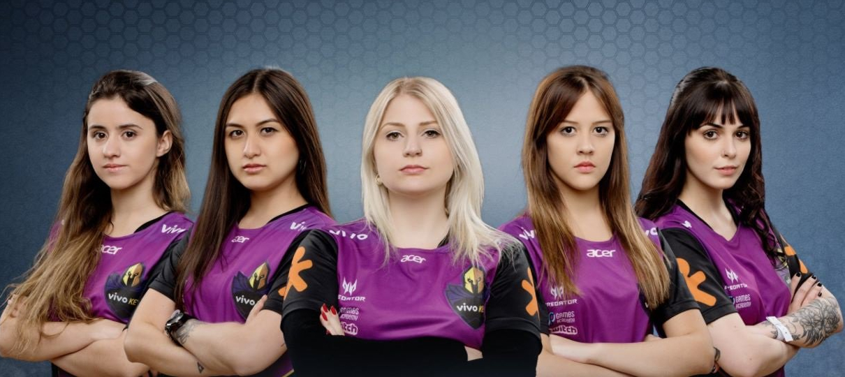 CS:GO | Antiga equipe feminina da Vivo Keyd retorna para o cenário competitivo