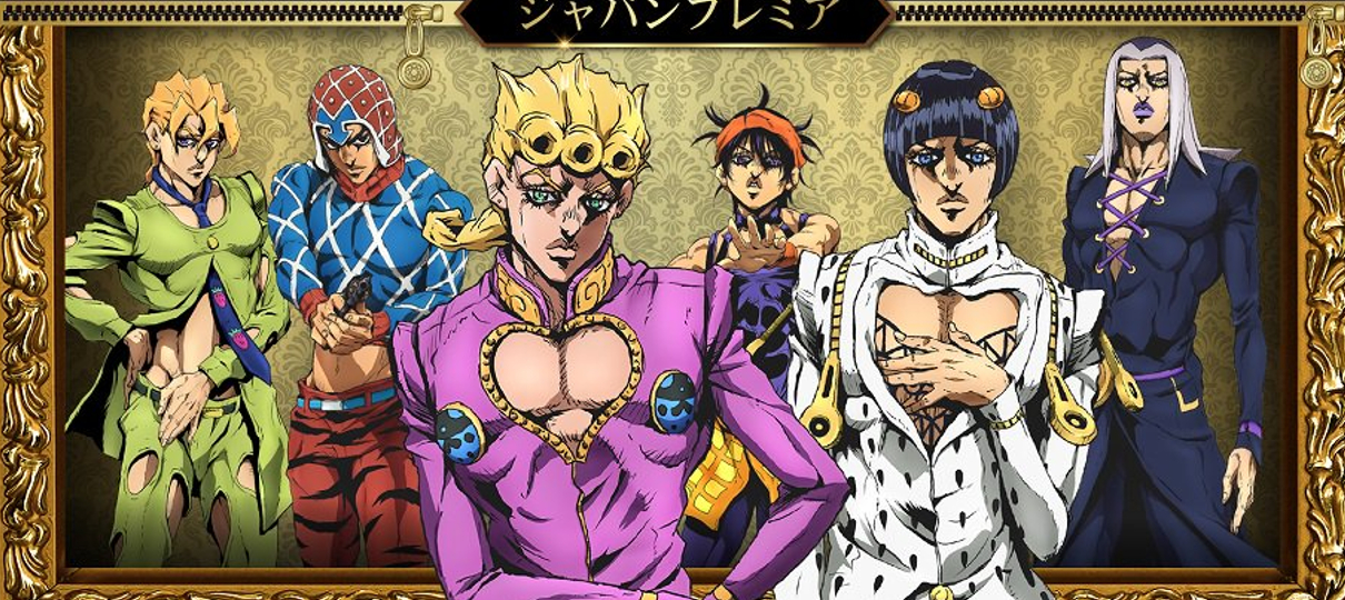JoJo’s Bizarre Adventure | Anime de Golden Wind ganha primeiro teaser