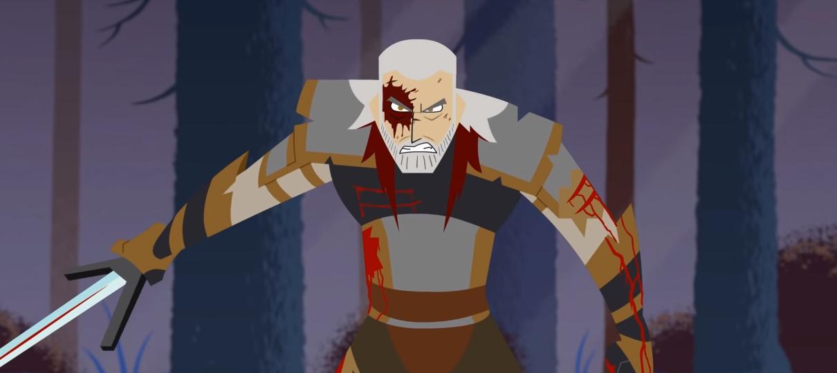 The Witcher ganha animação com estilo de Samurai Jack, feita por fãs