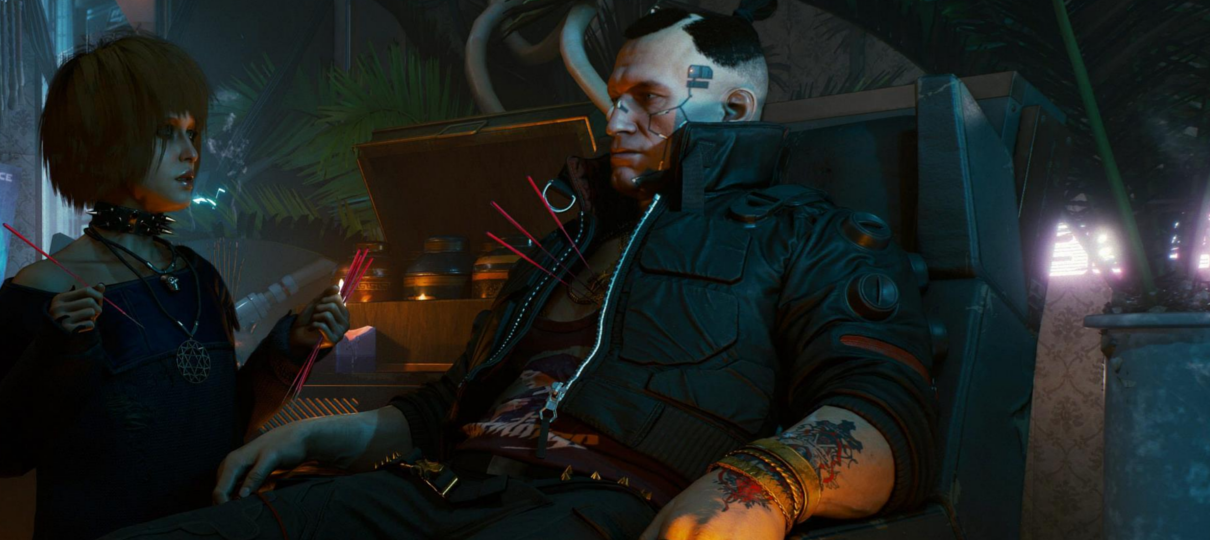 Arte conceitual de Cyberpunk 2077 tem uma mensagem escondida