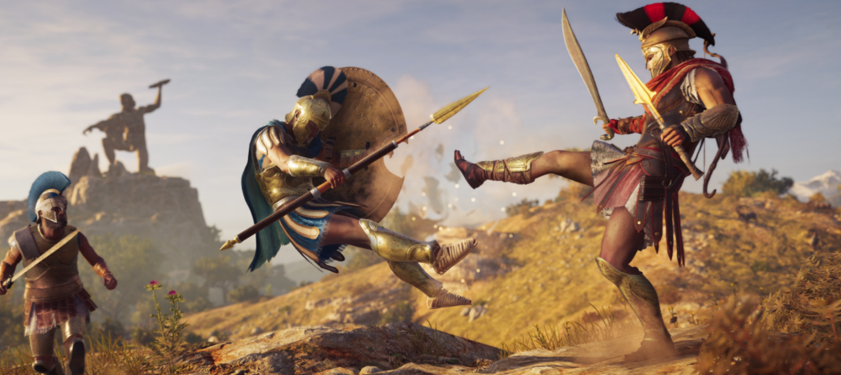 Assassin's Creed Odyssey terá dublagem brasileira