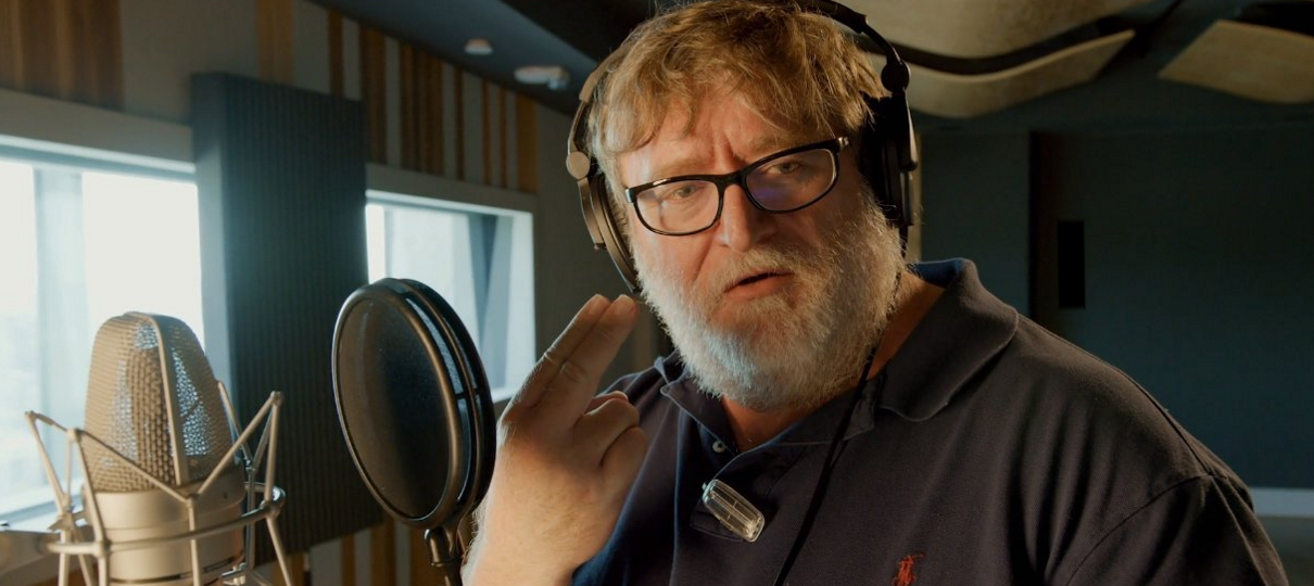 Gabe Newell ainda não consegue falar o número três no novo pacote de voz de Dota 2