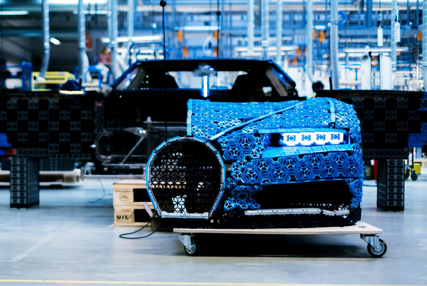 Construíram um Bugatti de LEGO (e ele anda!)