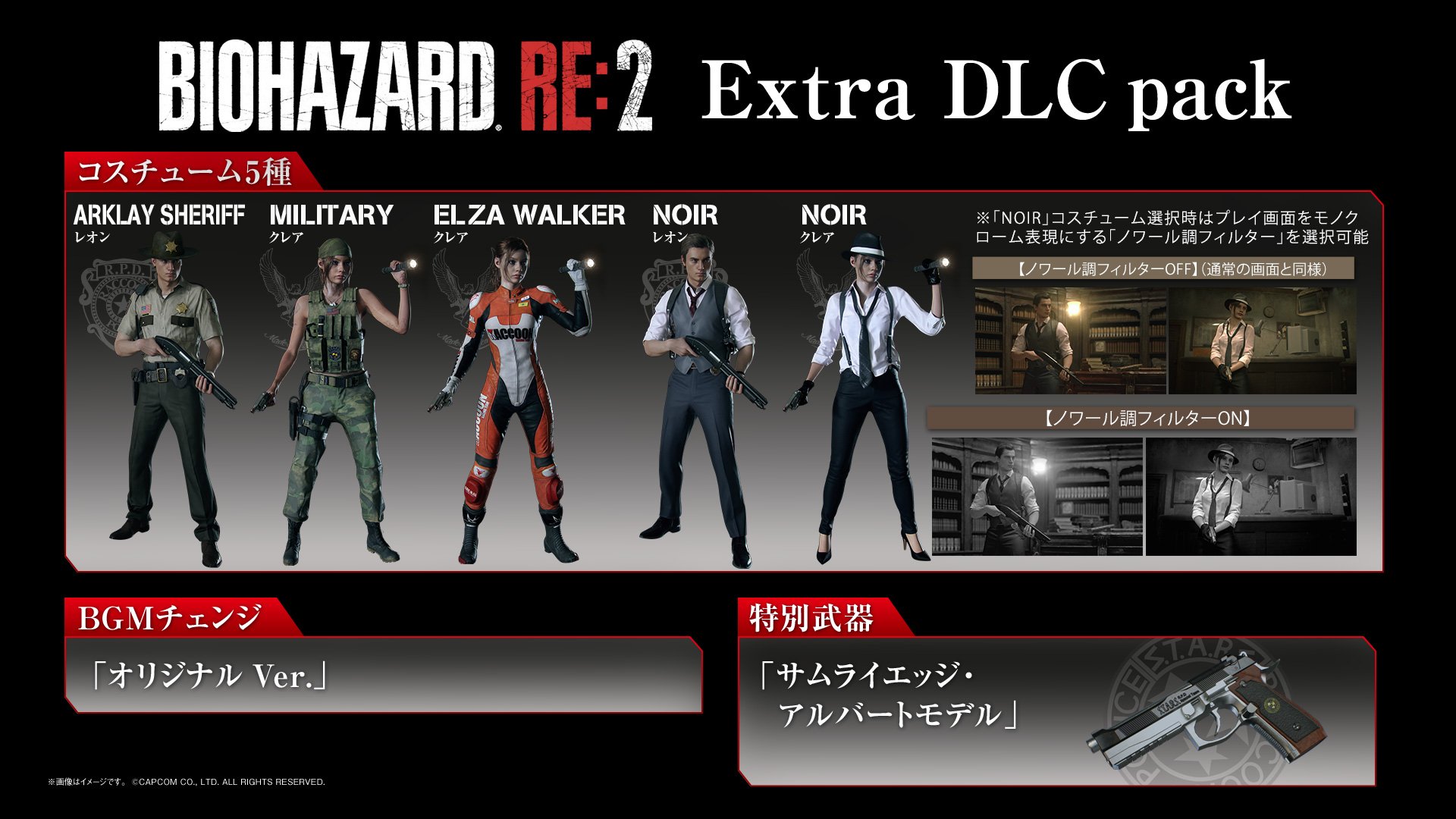 Edição deluxe do remake de Resident Evil 2 terá skins para Leon e Claire
