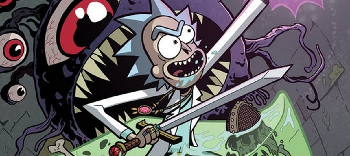 Rick and Morty | HQ coloca dupla em jornada envolvendo Dungeons & Dragons