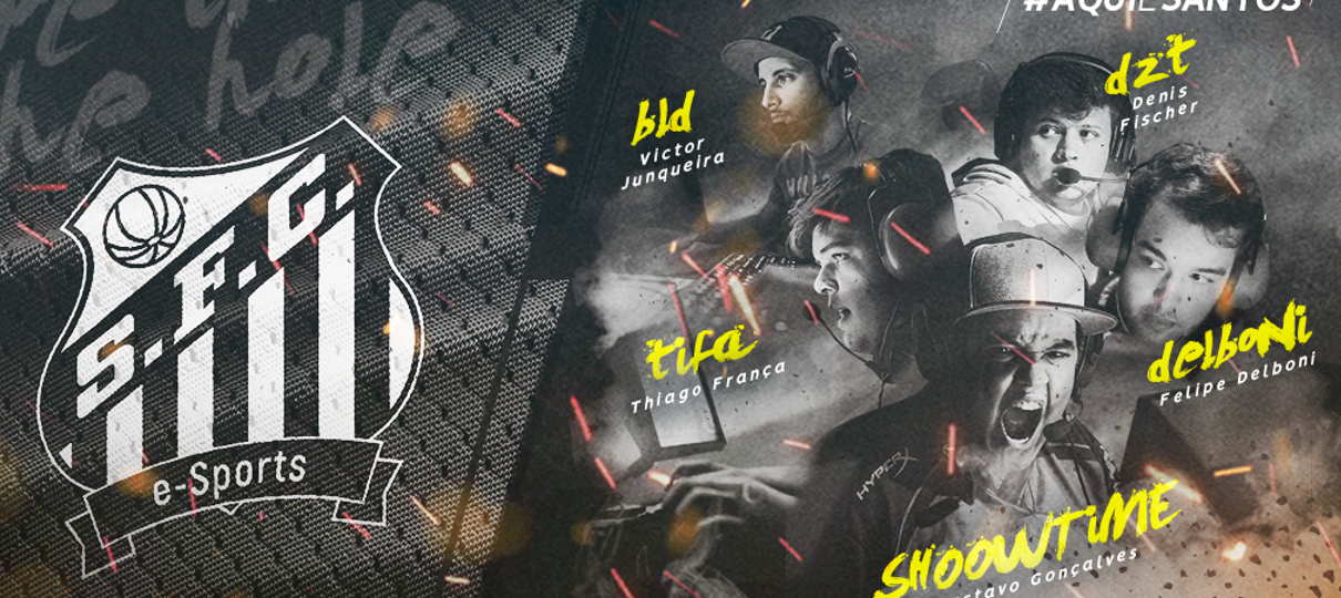 CS:GO | Santos e-Sports anuncia equipe masculina