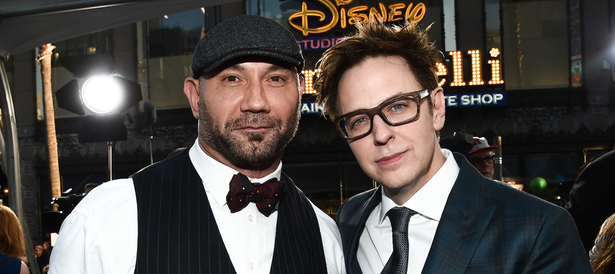 “Ele mudou minha vida”, diz Dave Bautista sobre James Gunn