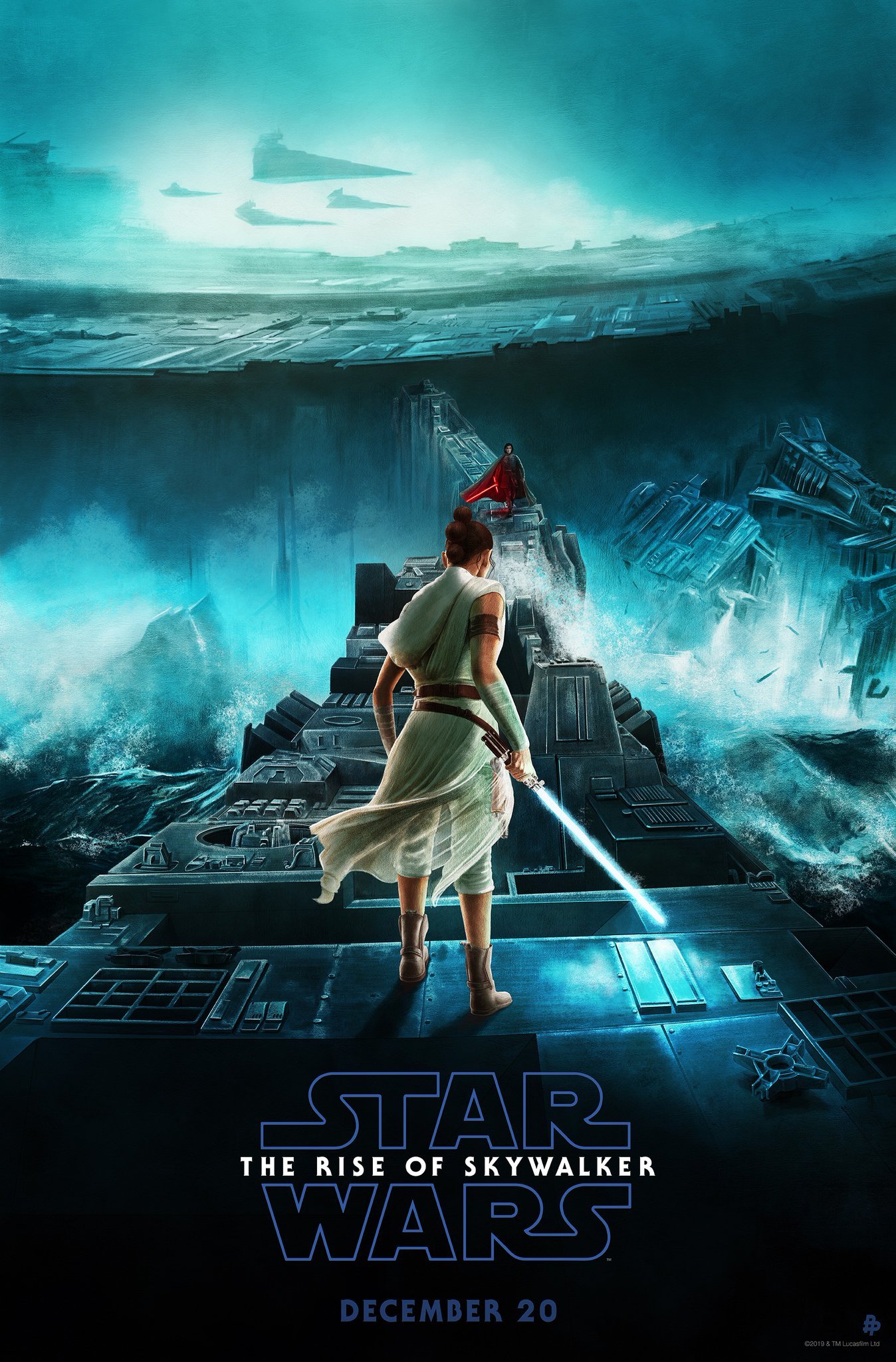 Cartazes individuais dos personagens de 'Star Wars: A Ascensão
