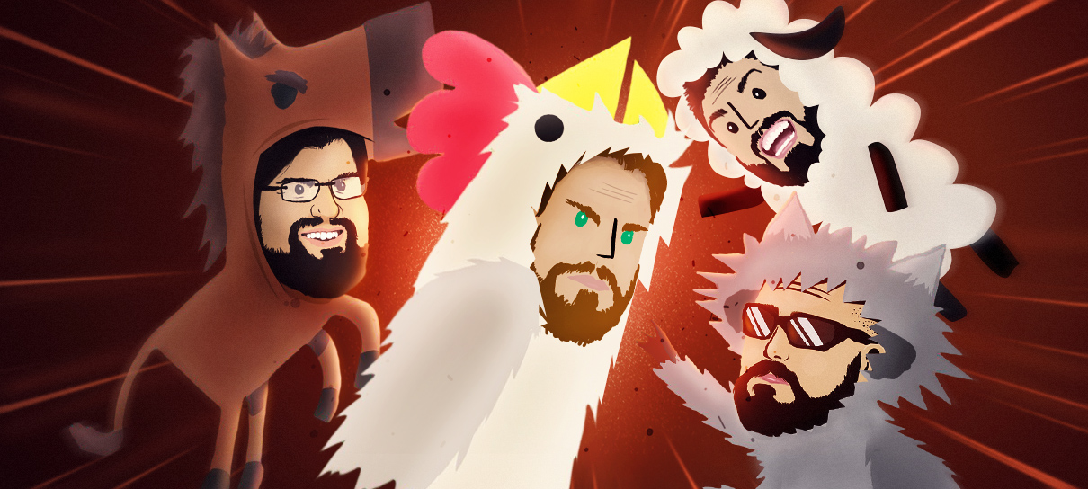 Ultimate Chicken Horse - NÃO DEIXEM O MAU GANHAR!