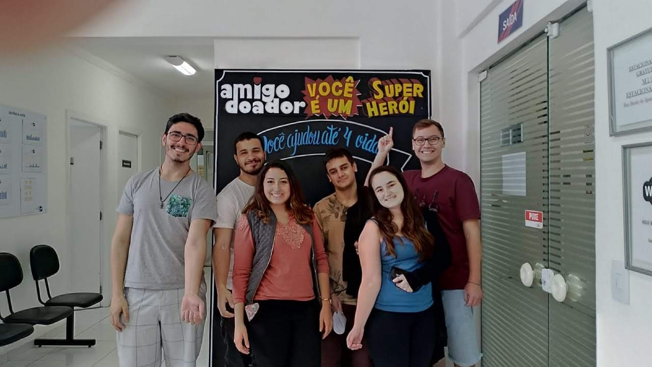 Guilherme Lima, André Willian Carvalho, Bruna Prado, Matheus Rodrigues, Thaís Castro e Mathews Krubiniki