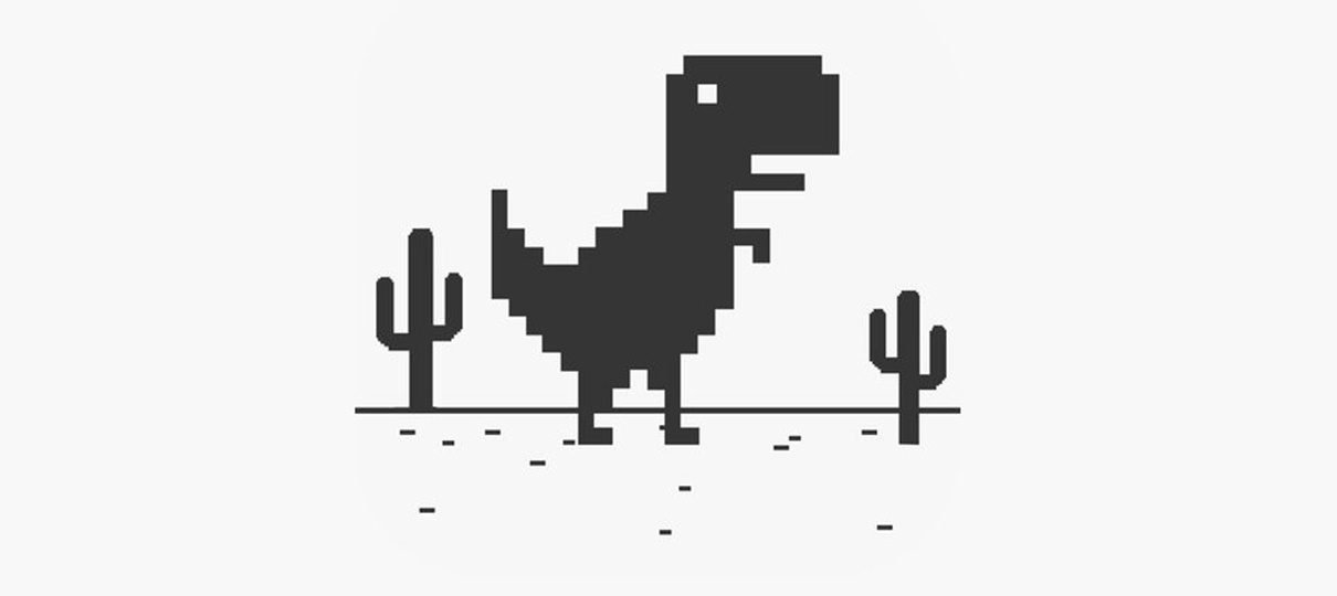 o verdadeiro final do jogo do Dino do Google