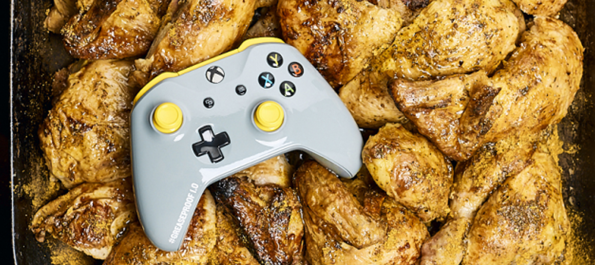 Microsoft vai lançar controle de Xbox que não engordura