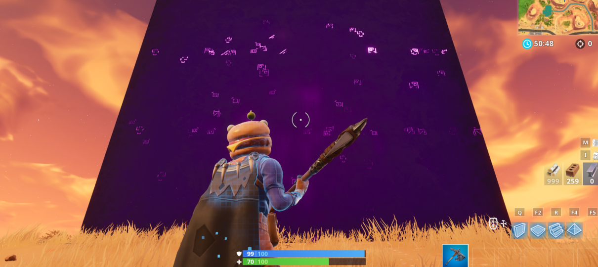 Fortnite | Cubo gigante transforma lago em cama elástica (e continuamos sem entender nada)