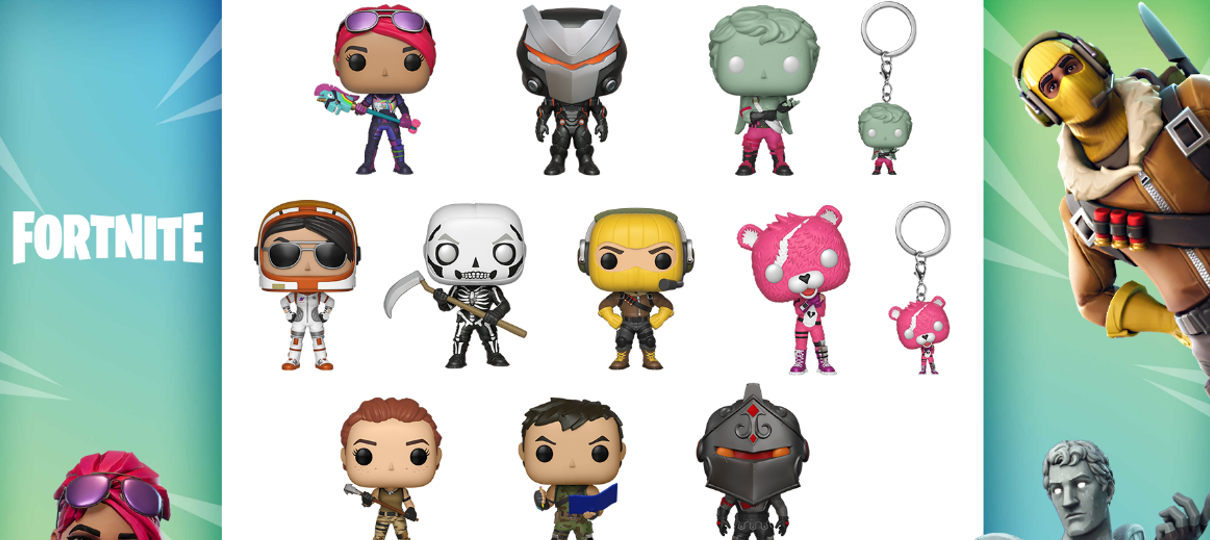 Funko revela bonecos Pop! das skins de Fortnite