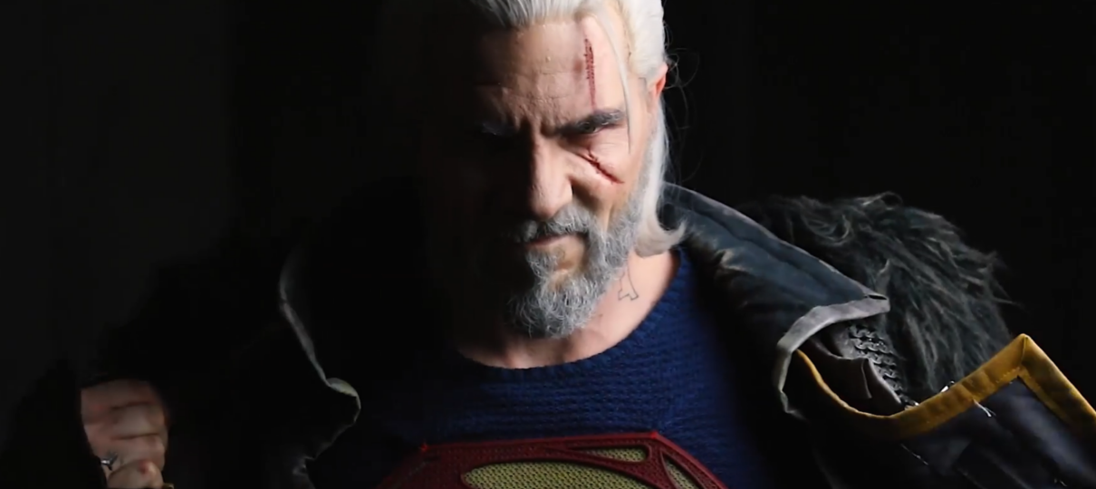 Vídeo mistura Superman e Geralt para brincar com Henry Cavill na série de The Witcher