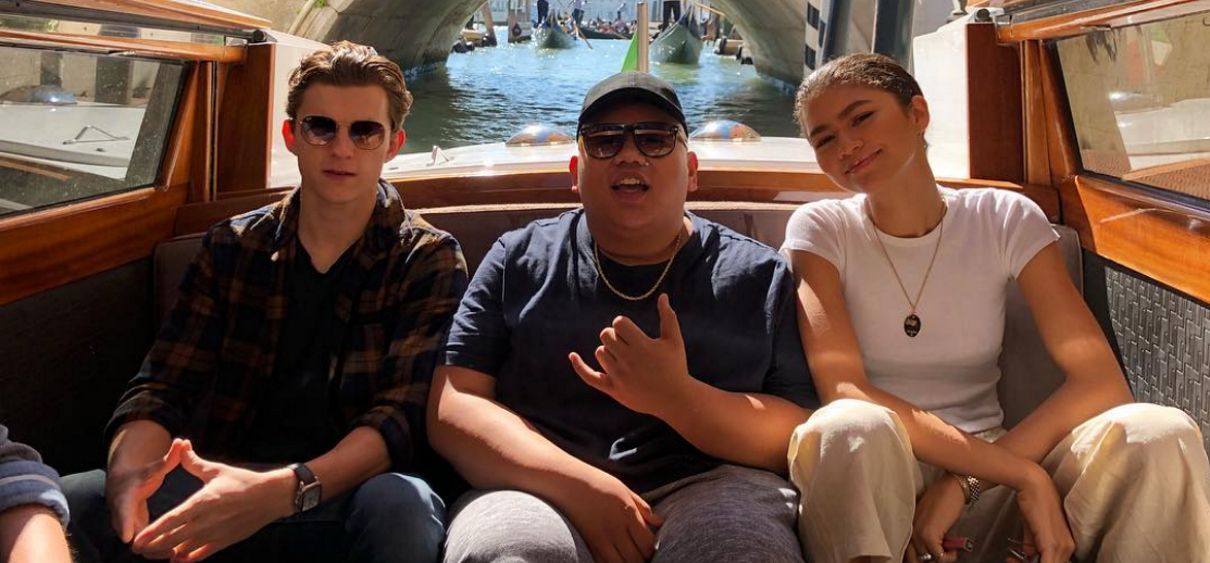 Homem-Aranha: Longe de Casa | Tom Holland posta foto dos bastidores em Veneza