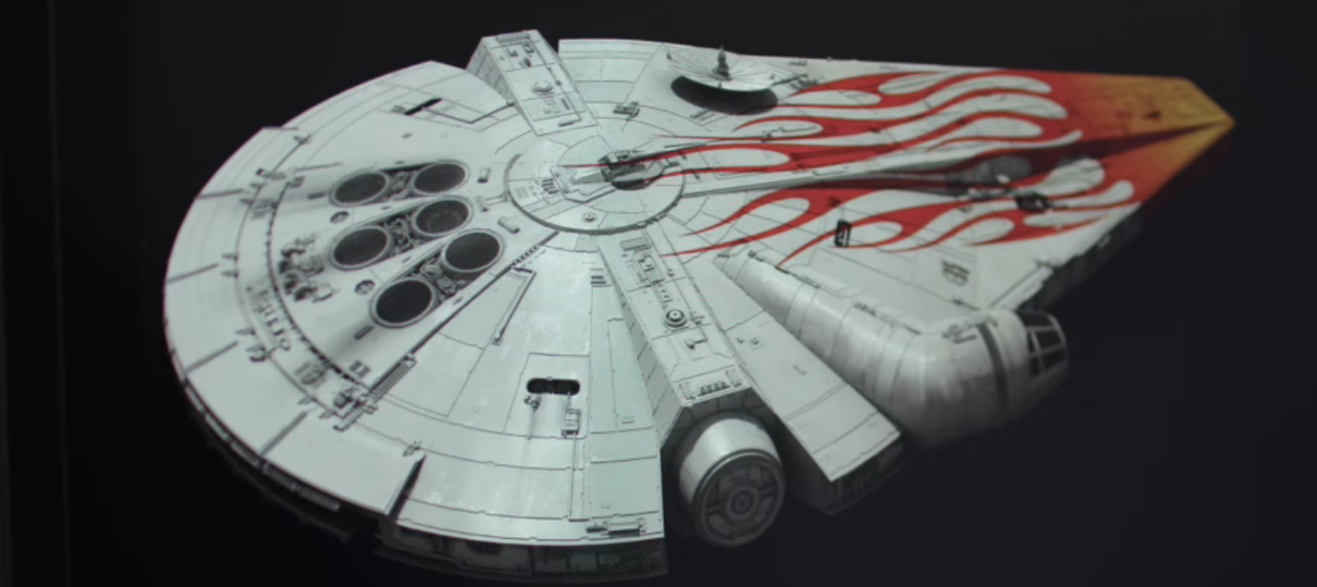 Designers de Han Solo falam sobre nova versão da Millenium Falcom