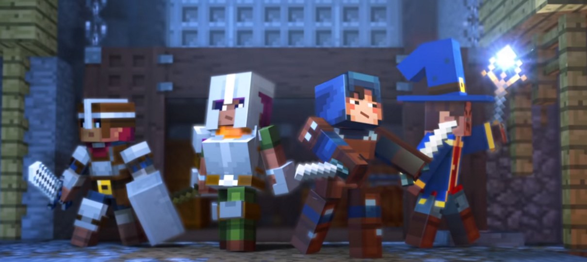 Mojang anuncia Minecraft: Dungeons, novo jogo previsto para 2019