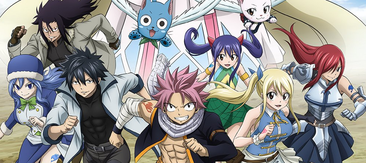 Anime Fairy Tail está sendo dublado no Brasil