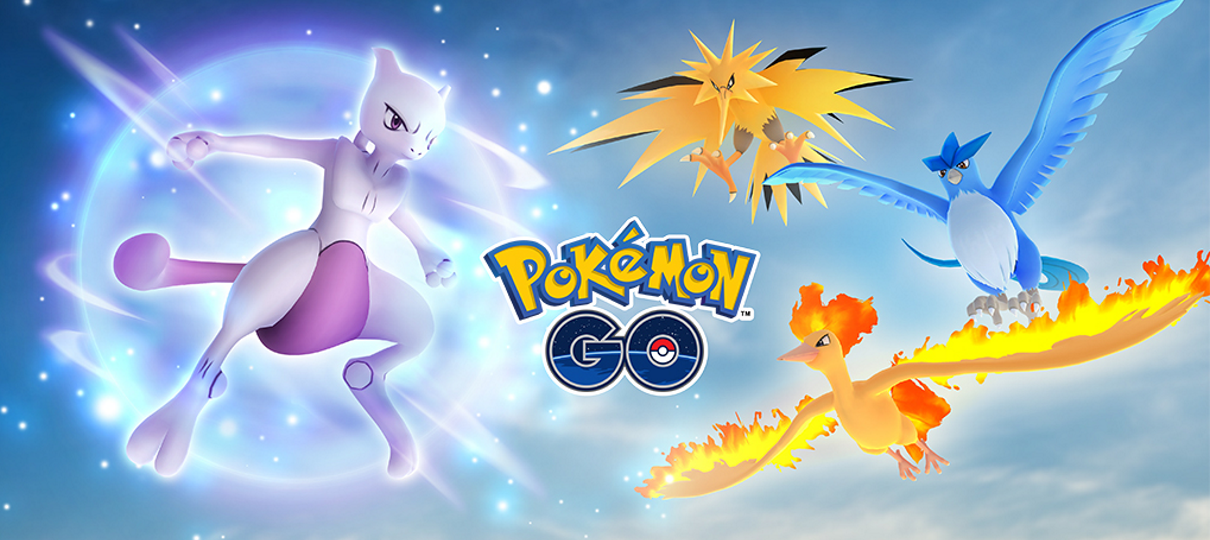Pokémon GO | Mewtwo estará disponível em raides normais