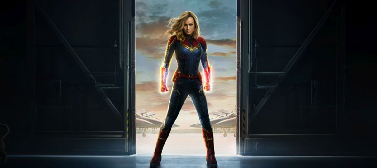 Capitã Marvel ganha pôster inédito!