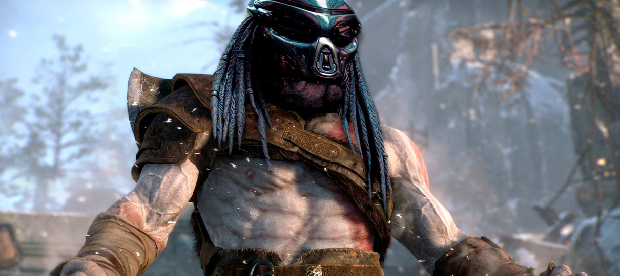 Ator que interpreta o Predador usou God of War como inspiração