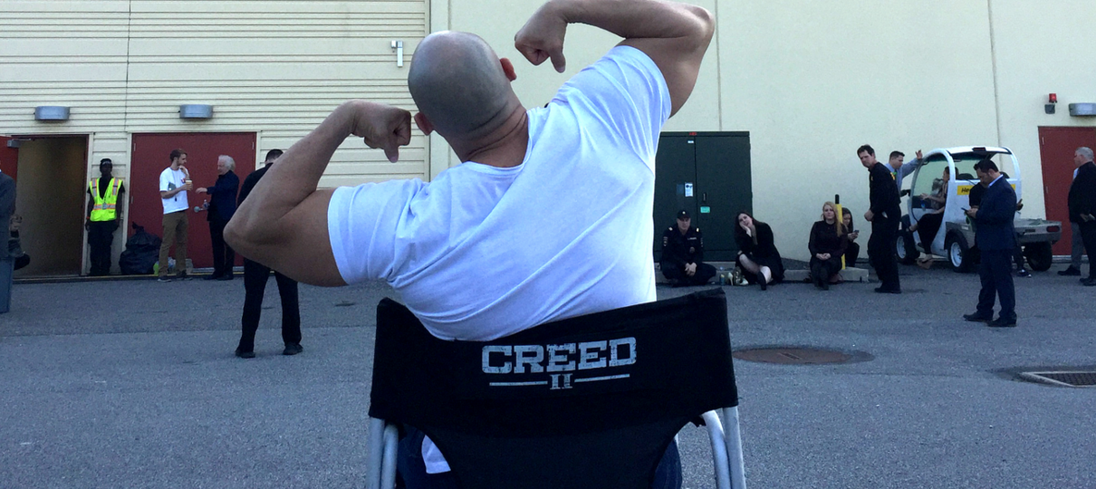 Visitamos o set de filmagens de Creed II (mas não podemos falar nada ainda)