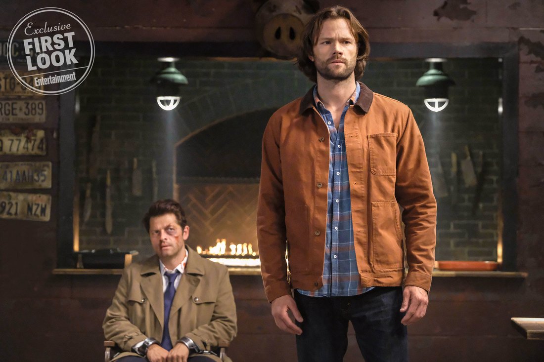 Supernatural
"Stranger in a Strange Land"
(L-R): Misha Collins as Castiel and Jared Padalecki as Sam