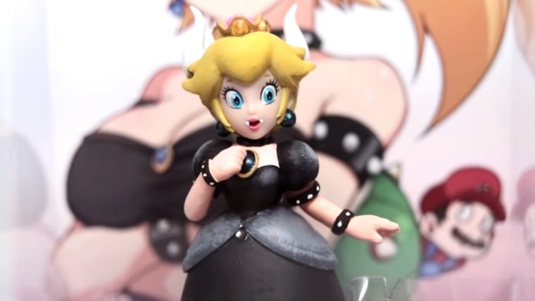 Fizeram um Amiibo da Bowsette, porque é claro que sim