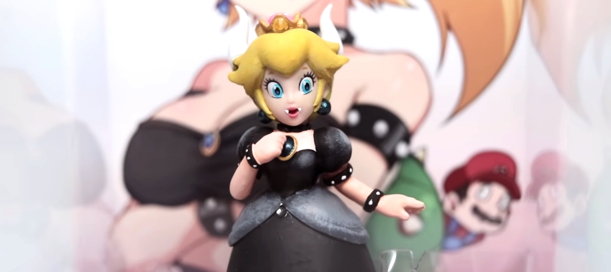 Fizeram um Amiibo da Bowsette, porque é claro que sim