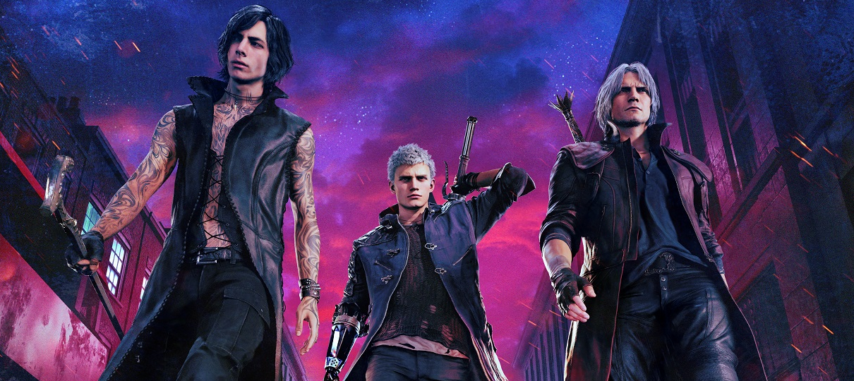 Devil May Cry 5 mostra gameplay de Dante, braço de Mega Man e V em novos trailers