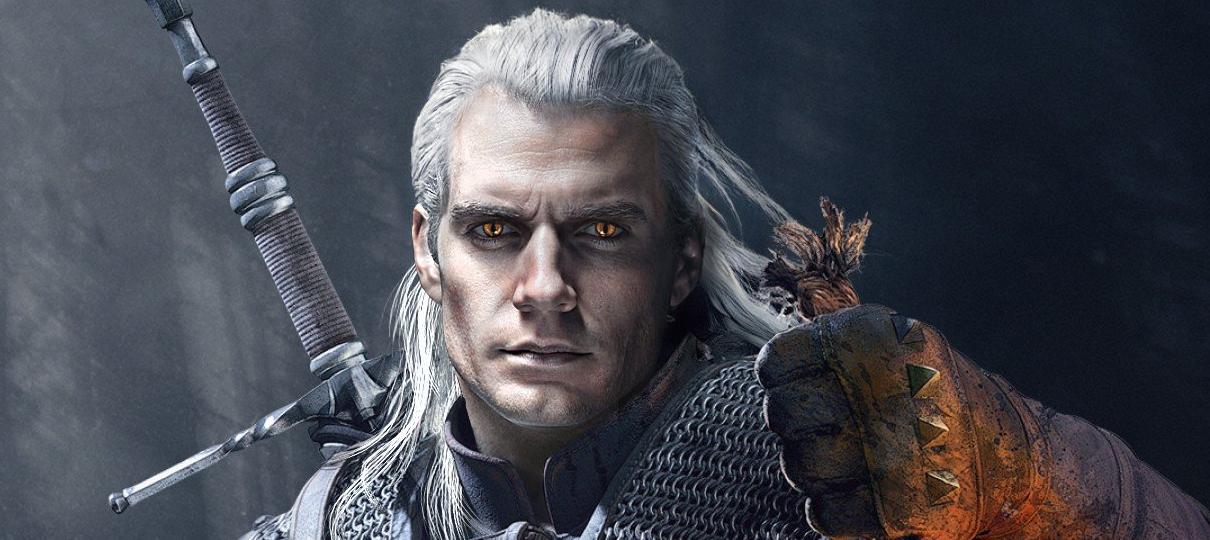 Nova arte de fã imagina Henry Cavill como Geralt em The Witcher