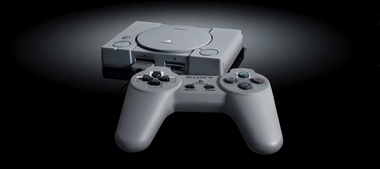 Sony anuncia PlayStation Classic, versão miniatura do console