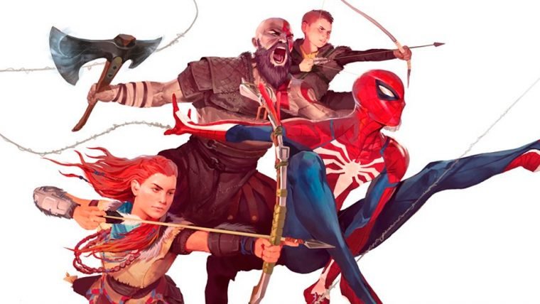 Kratos e Alloy celebram lançamento de Spider-Man com artes divertidas